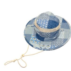 Mens M/L Vineyard Vines patchwork bucket hat